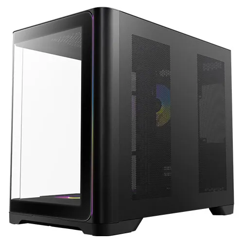 Antec C5 Curve ARGB Midi-Tower Case with window and RGB lighting, Black
