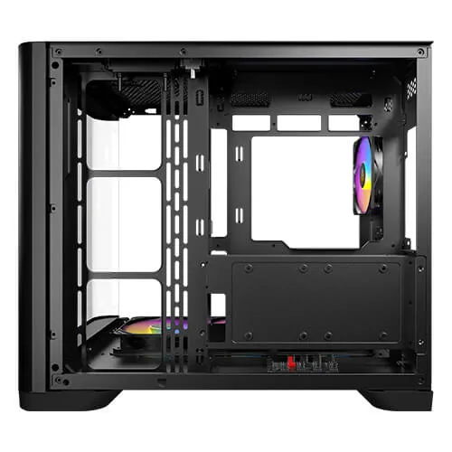Antec C5 Curve ARGB Midi-Tower Case with window and RGB lighting, Black