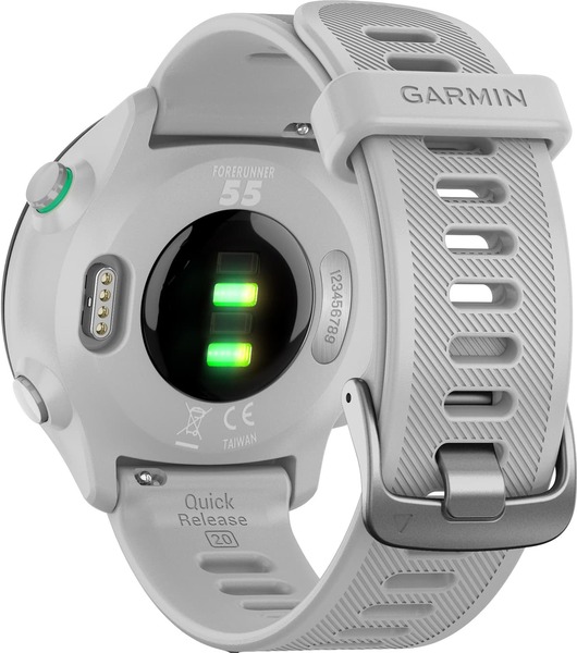 Garmin Forerunner 55 Sports Watch, White