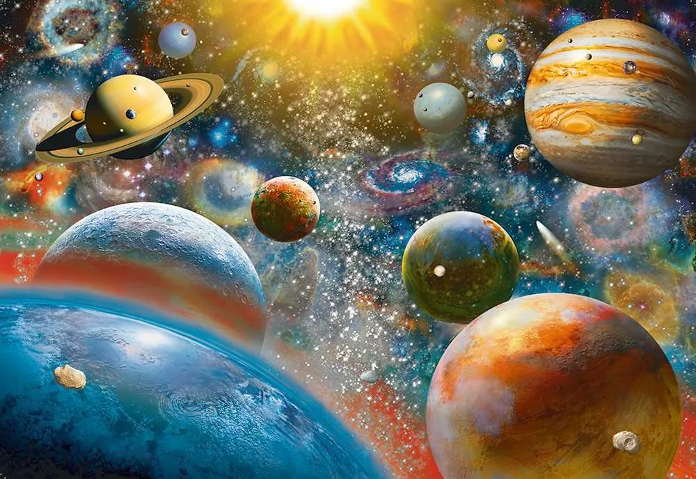 Ravensburger Planets - puzzle, 1000 pcs