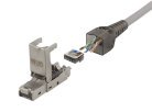 DELTACO MD-106 - Suojattu Kategoria 6a RJ45-liitin, hopea