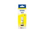 Epson 104 EcoTank -mustepullo, Keltainen