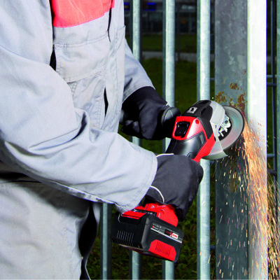 Einhell Angle TE-AG 18 Li Solo red
