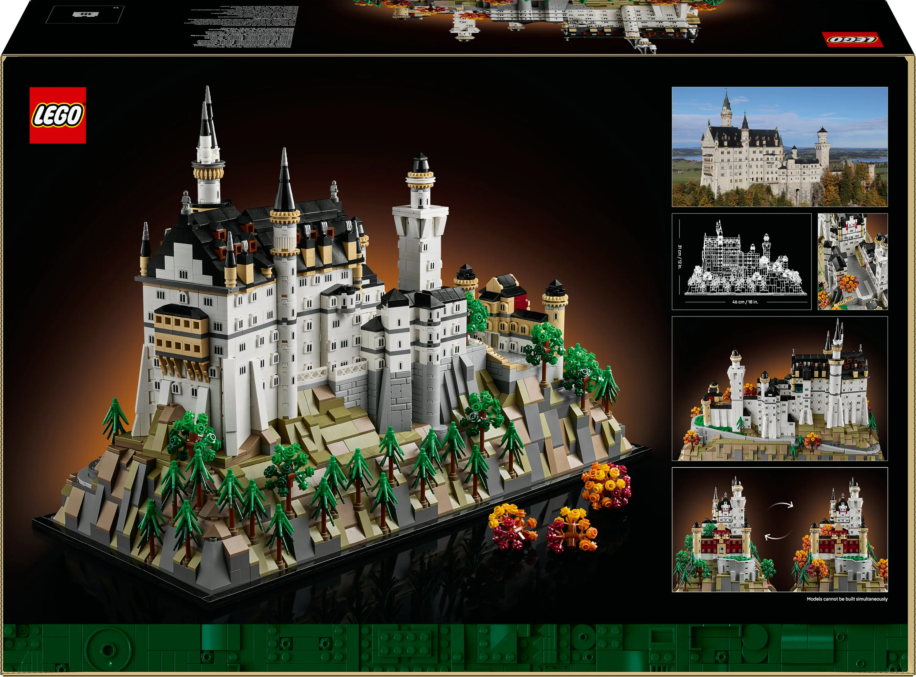 LEGO Architecture Neuschwanstein Castle 21063