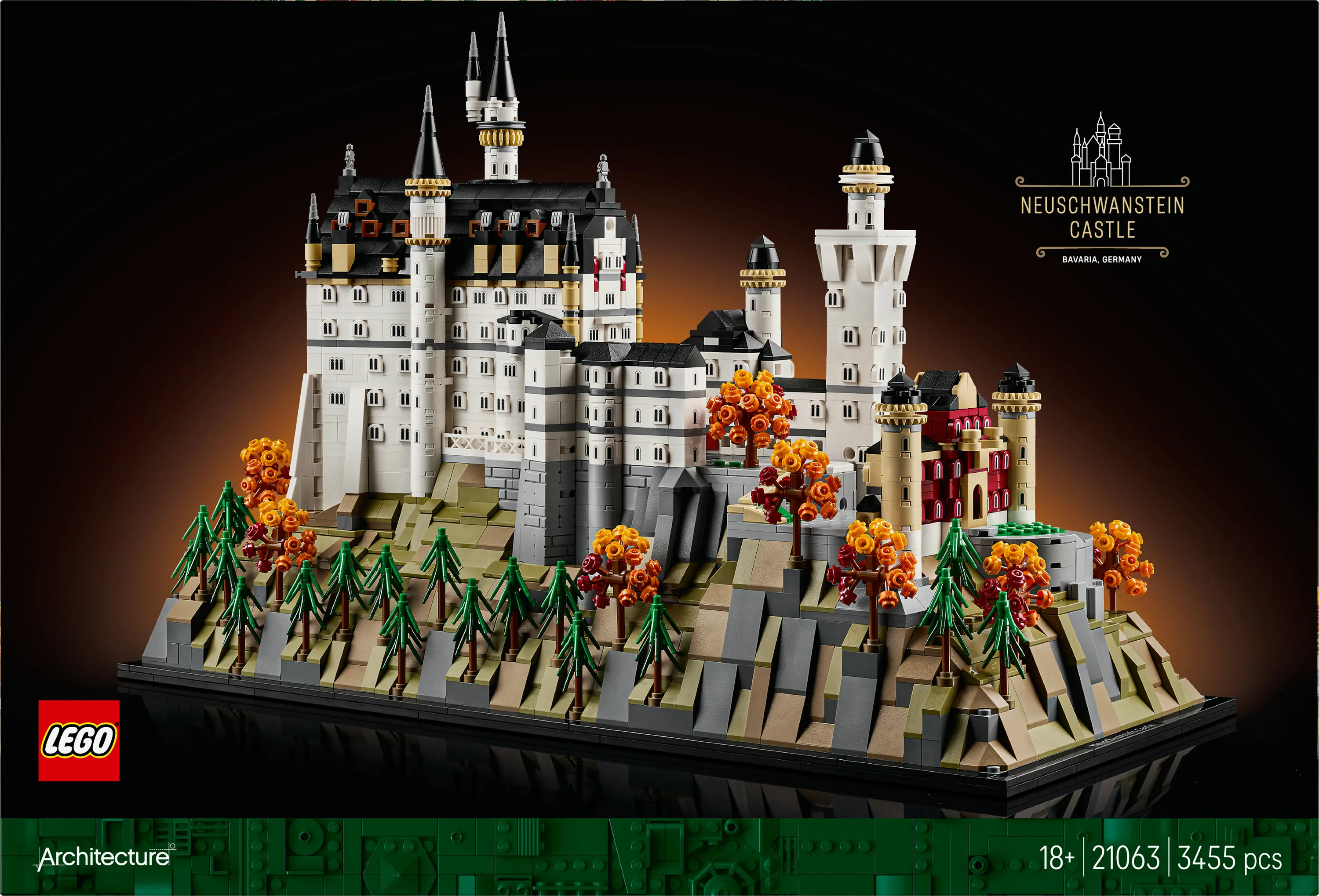 LEGO Architecture Neuschwanstein Castle 21063