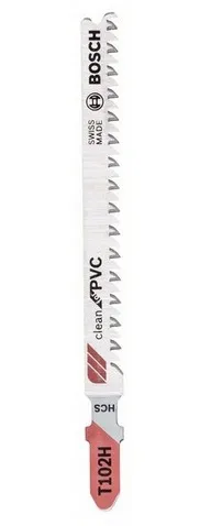 Bosch clean for PVC T 102 H Stiksavsklinge Stiksav