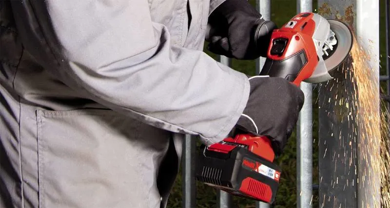 Einhell Angle TE-AG 18 Li Solo red