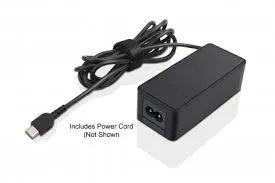 Lenovo 45W Standard AC Adapter (USB Type-C). Pienikokoinen ja tehokas verkkovirtalaturi ThinkPad-laitteille, jotka tukevat USB-C -latausta. Jännite 100-240V, 50
