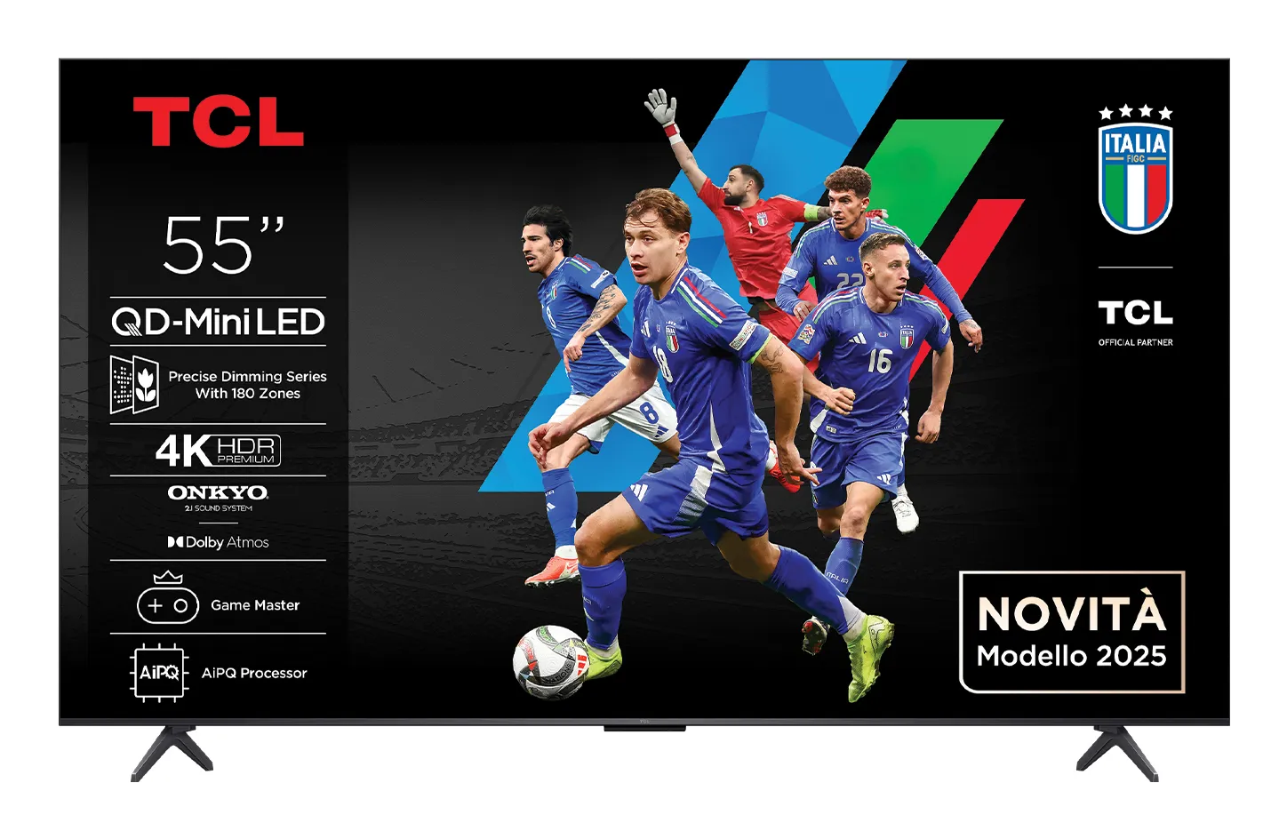 TCL 55C6KS 55" 4K QD Mini LED Google TV, 60Hz, Dolby Vision, Metallic TCL 55C6KS 55" 4K QD Mini LED Google TV, 60Hz, Dolby Vision, Metallic