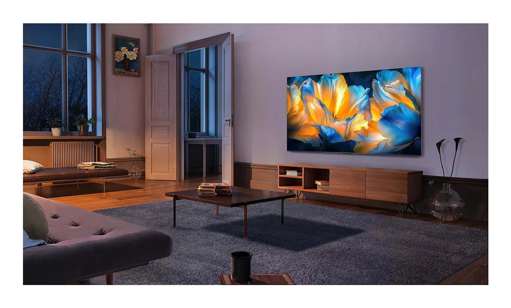 TCL 55C6KS 55" 4K QD Mini LED Google TV, 60Hz, Dolby Vision, Metallic TCL 55C6KS 55" 4K QD Mini LED Google TV, 60Hz, Dolby Vision, Metallic