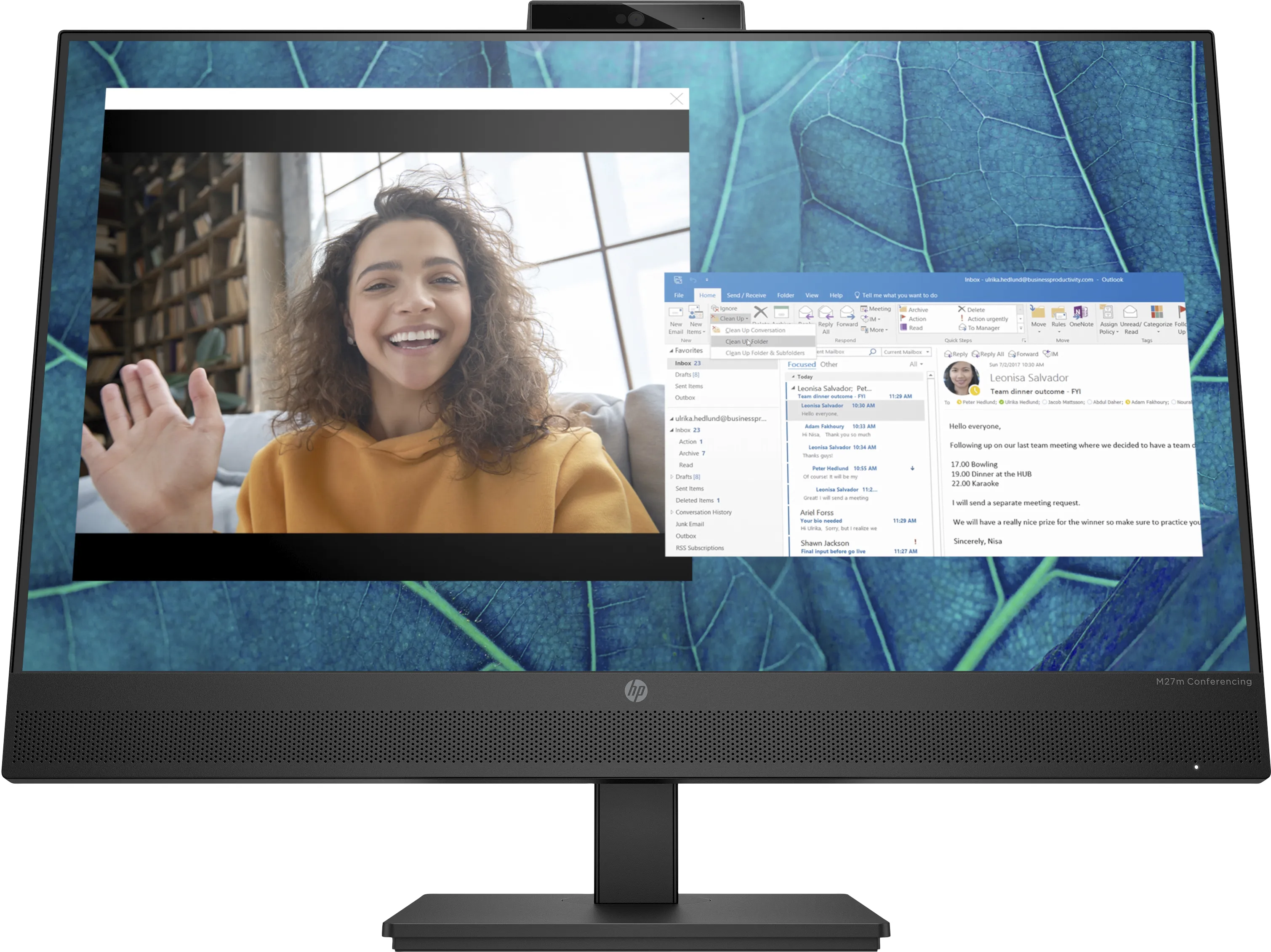 HP 27&quot; M27m Full HD, IPS -n&auml;ytt&ouml;
