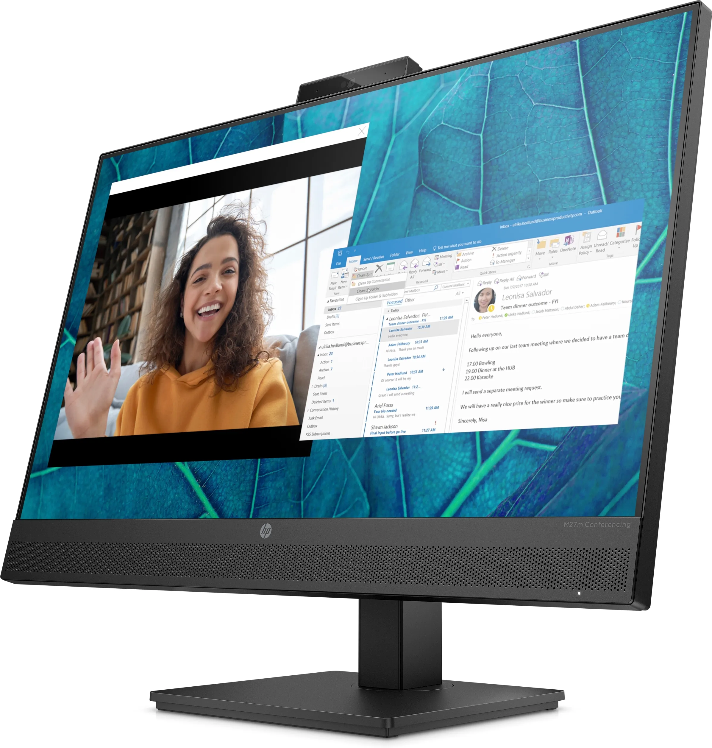 HP 27&quot; M27m Full HD, IPS -n&auml;ytt&ouml;