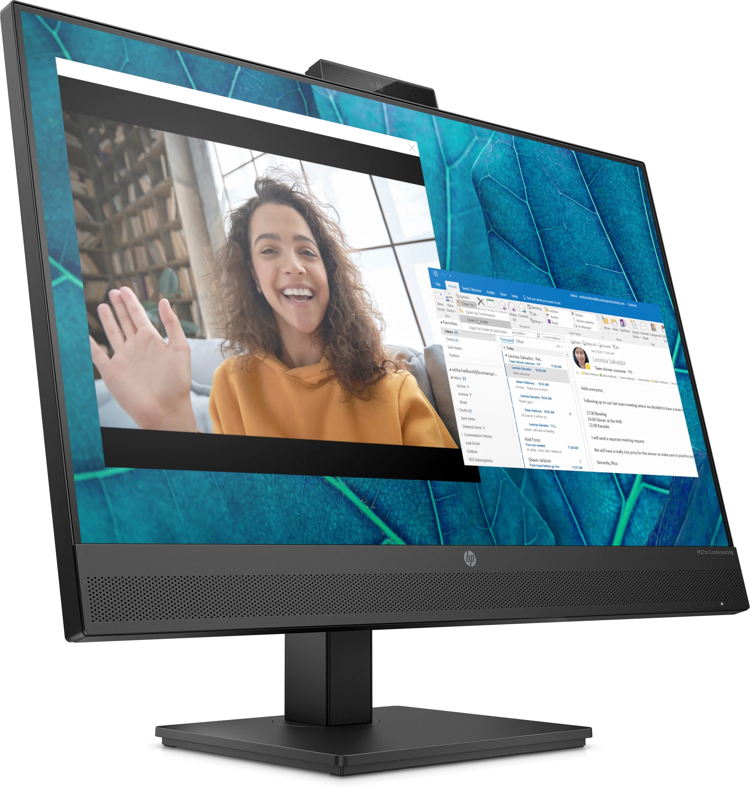 HP 27&quot; M27m Full HD, IPS -n&auml;ytt&ouml;