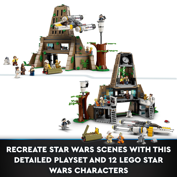 Lego Star Wars Kapinallisten tukikohta Yavin 4:ll&auml; 75365