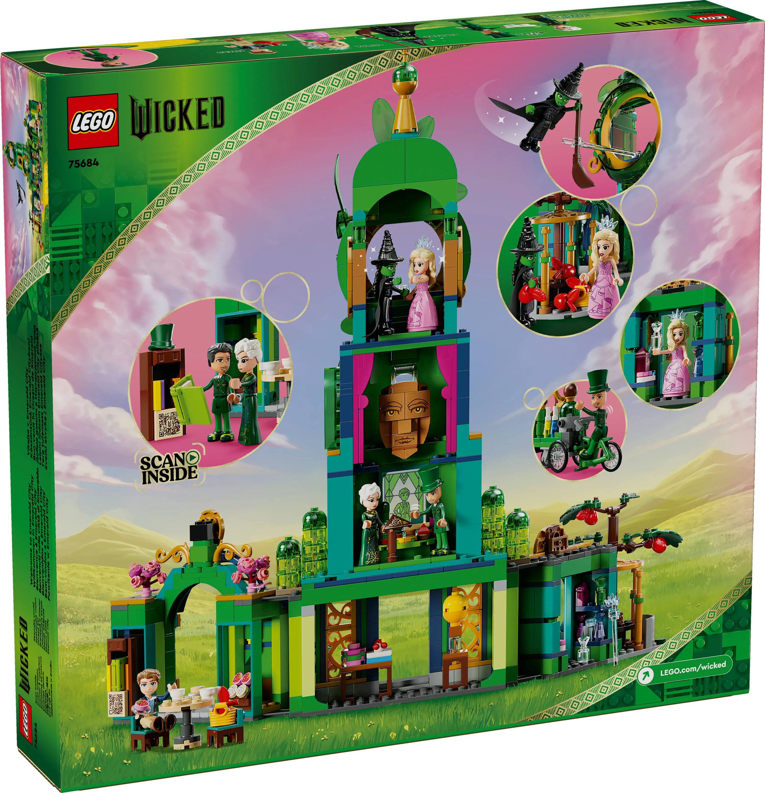 LEGO Wicked V&auml;lkommen till Emerald City 75684