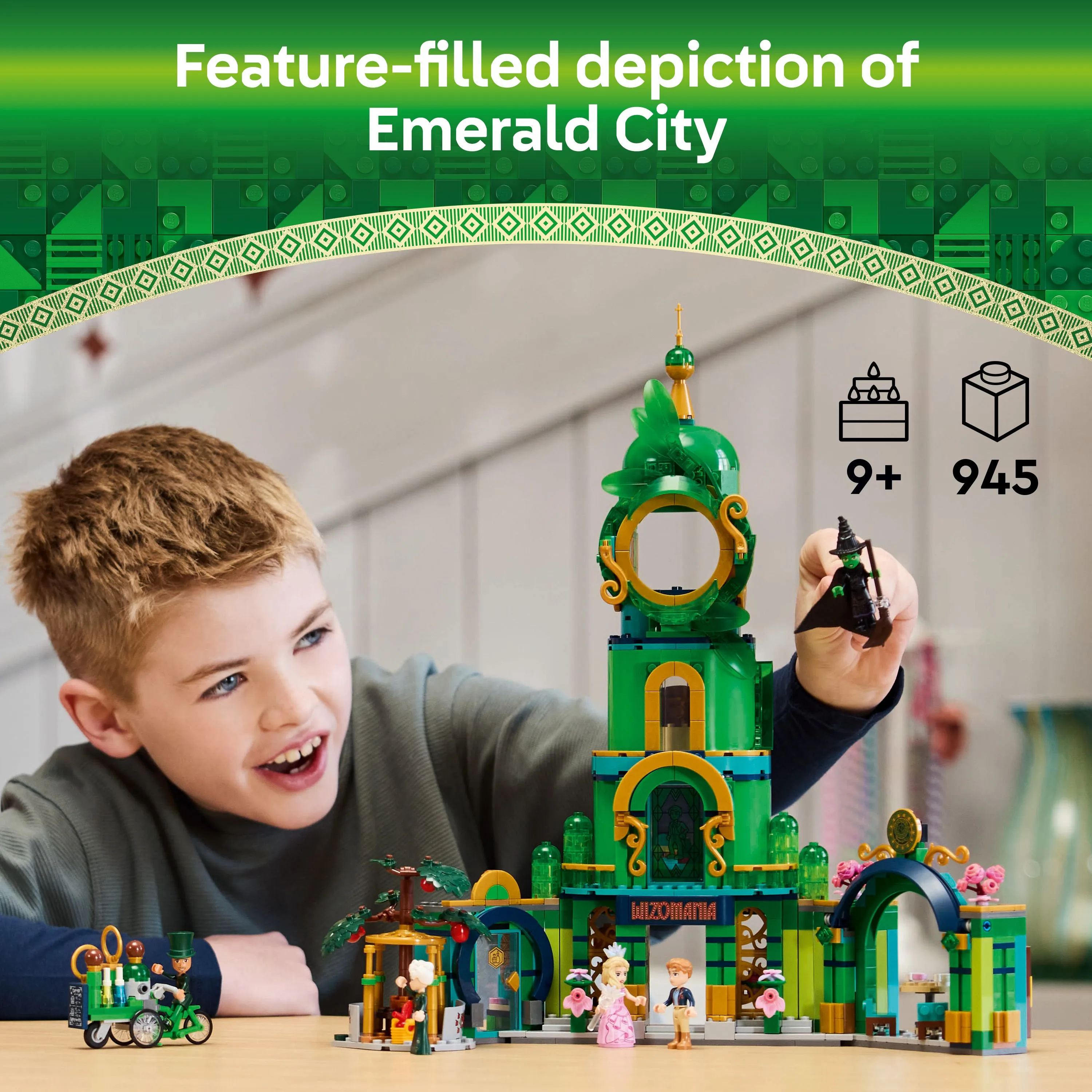 LEGO Wicked V&auml;lkommen till Emerald City 75684