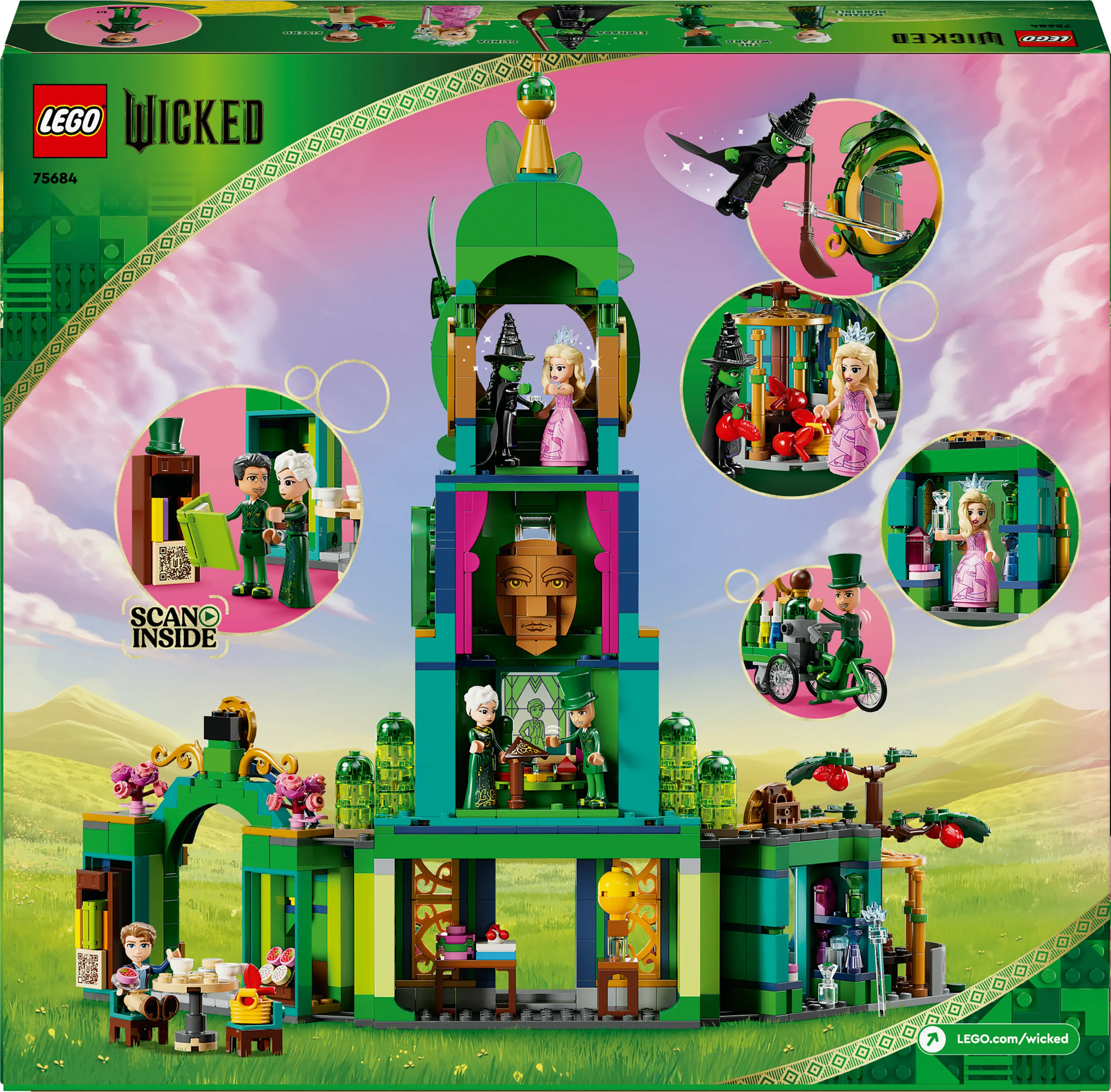 LEGO Wicked V&auml;lkommen till Emerald City 75684