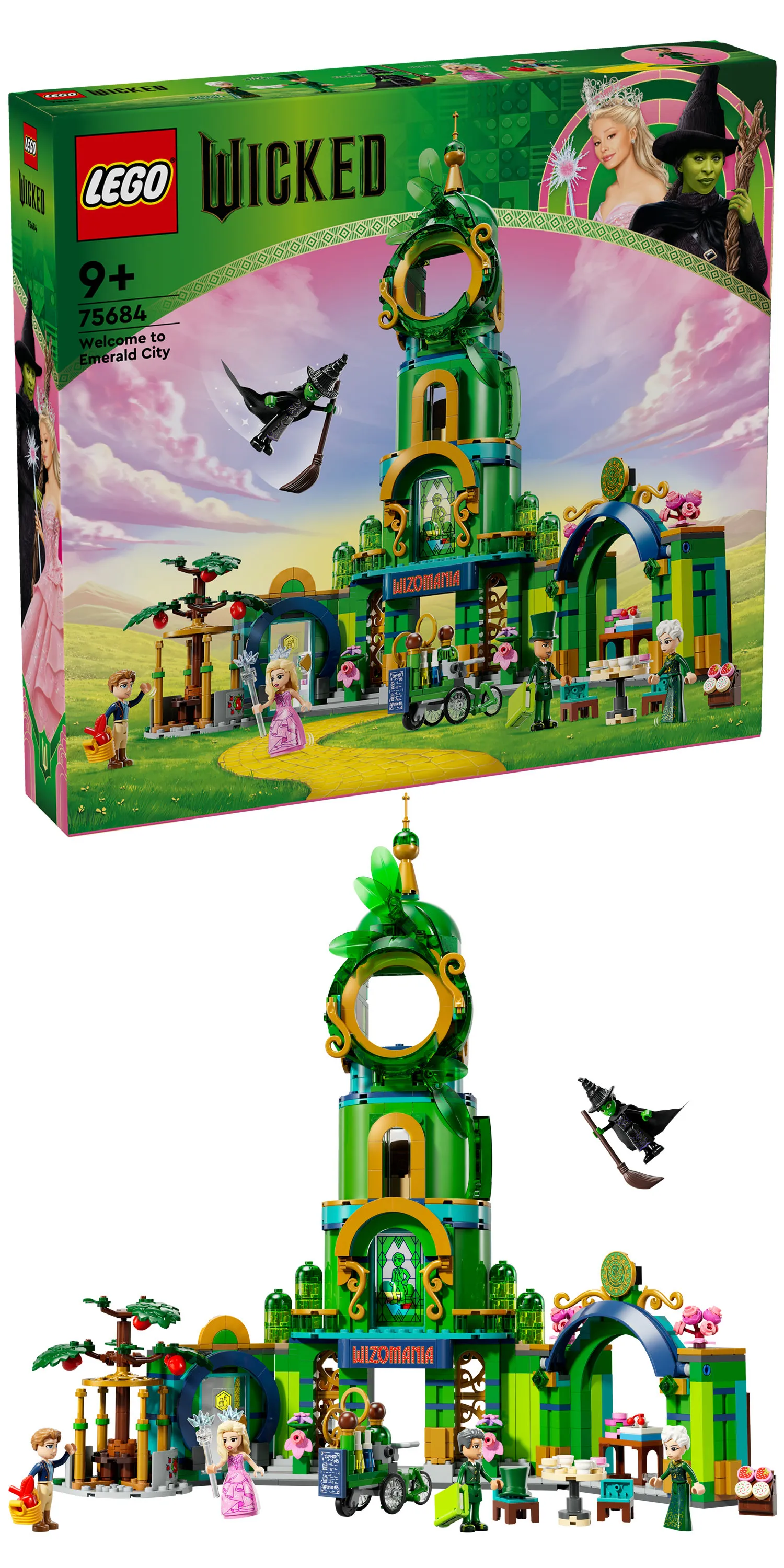 LEGO Wicked V&auml;lkommen till Emerald City 75684
