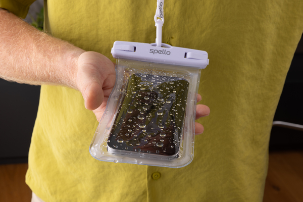 Spello Waterproof Pouch for smartphones - white