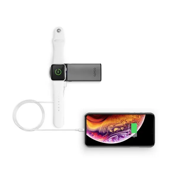 Epico Power Bar - powerbank, 5 200 mAh, Rymdgr&aring;