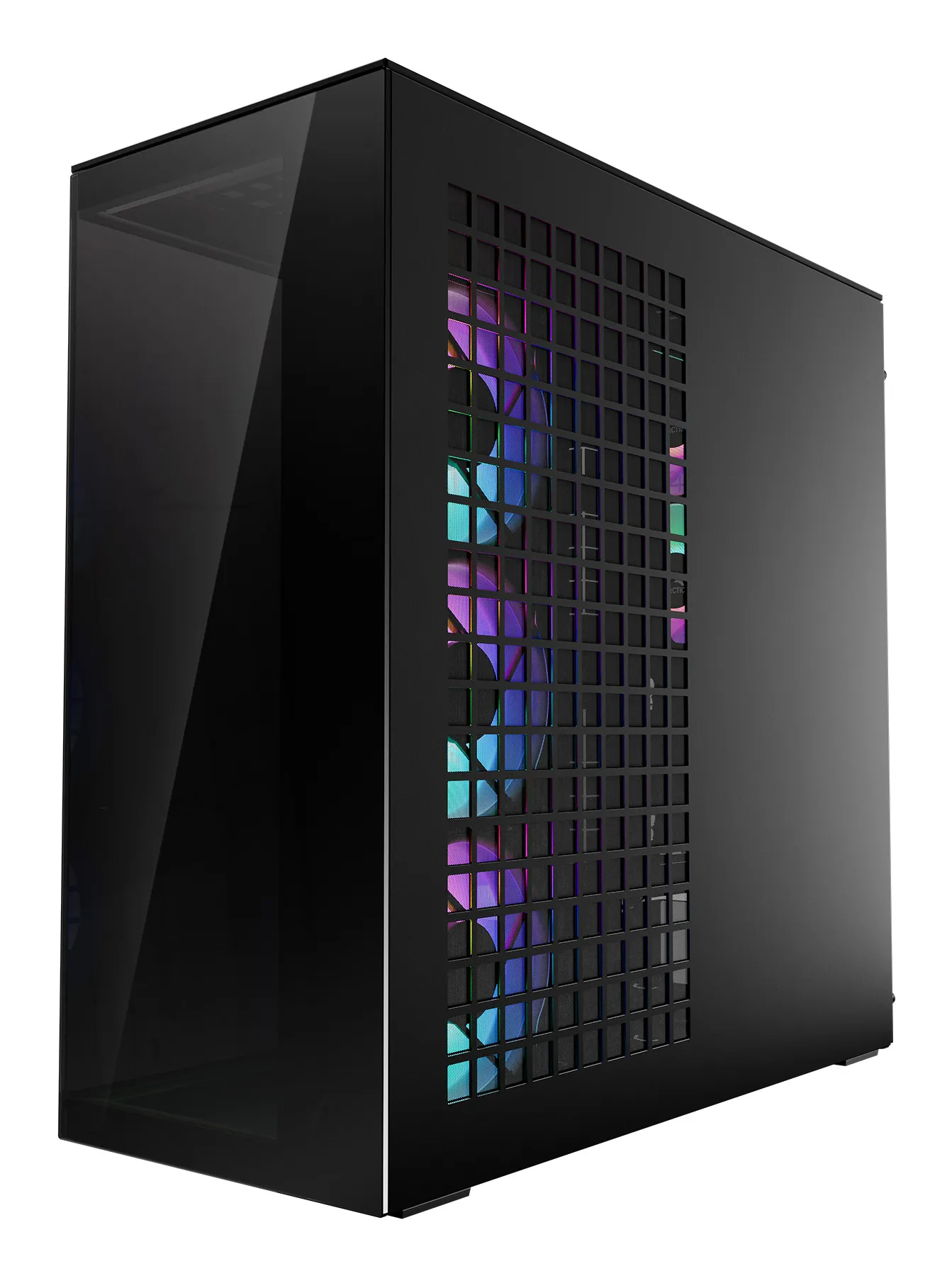 Arctic Xtender VG 5x A-RGB Fans E-ATX - mid case with window, Mirror Black
