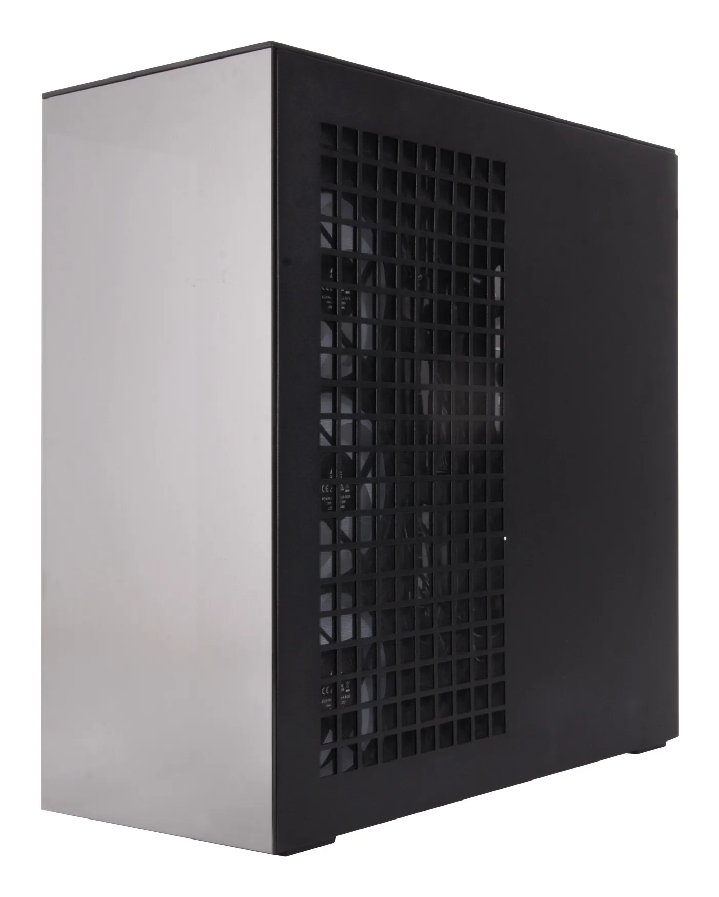 Arctic Xtender VG E-ATX Midi-Tower Case with window and RGB lighting, Black