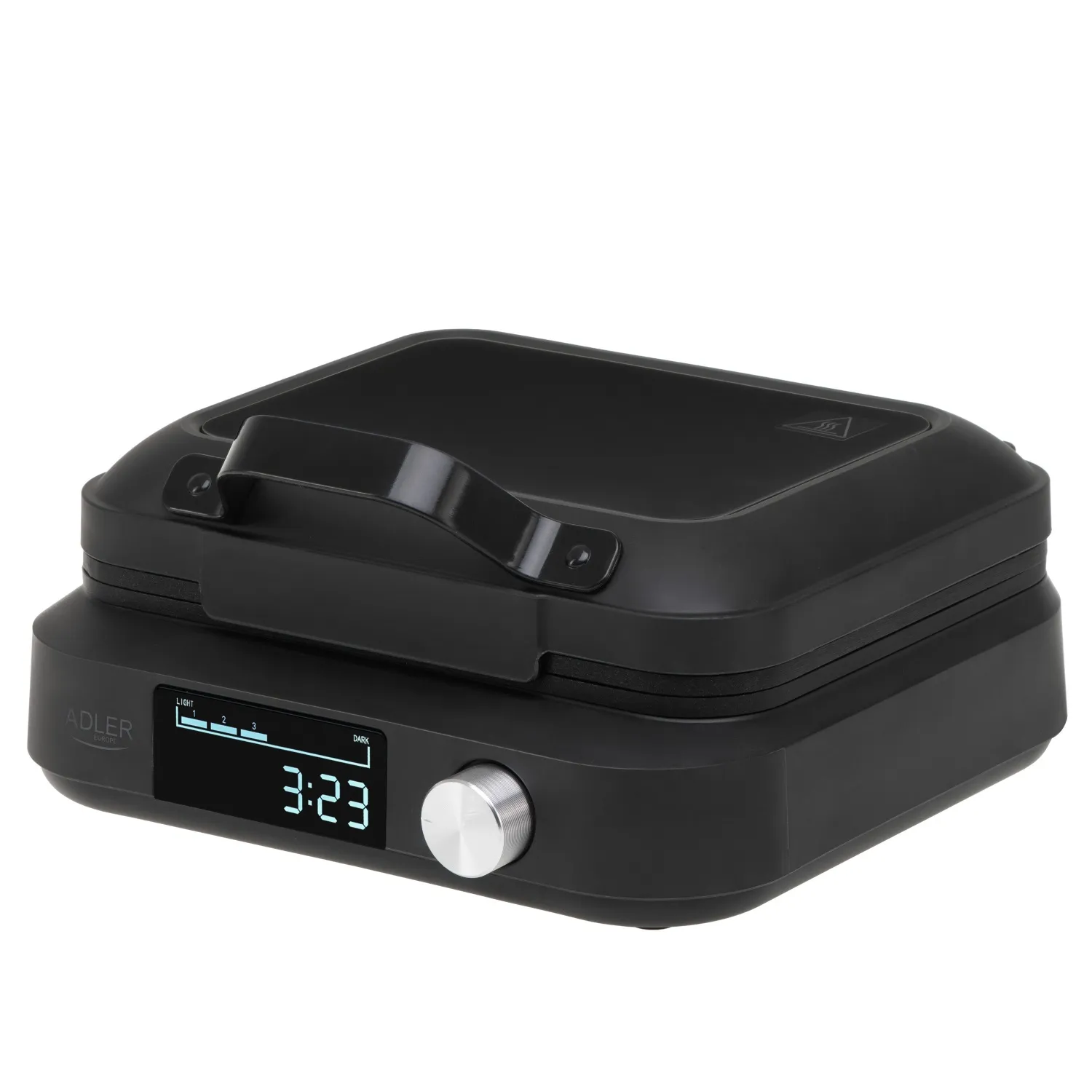 Adler AD 3087 Belgian Waffle Maker, 2 Waffles, 2200 W, Black