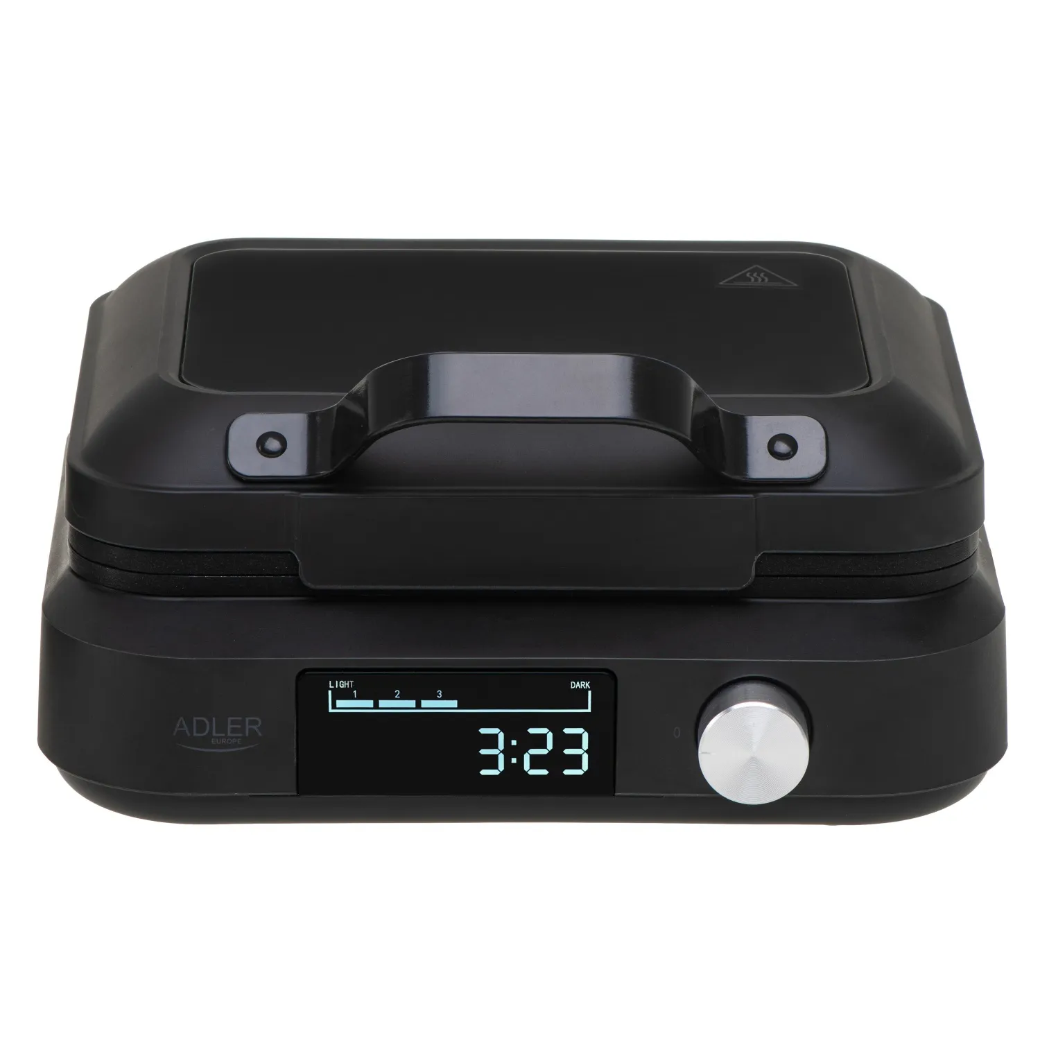 Adler AD 3087 Belgian Waffle Maker, 2 Waffles, 2200 W, Black