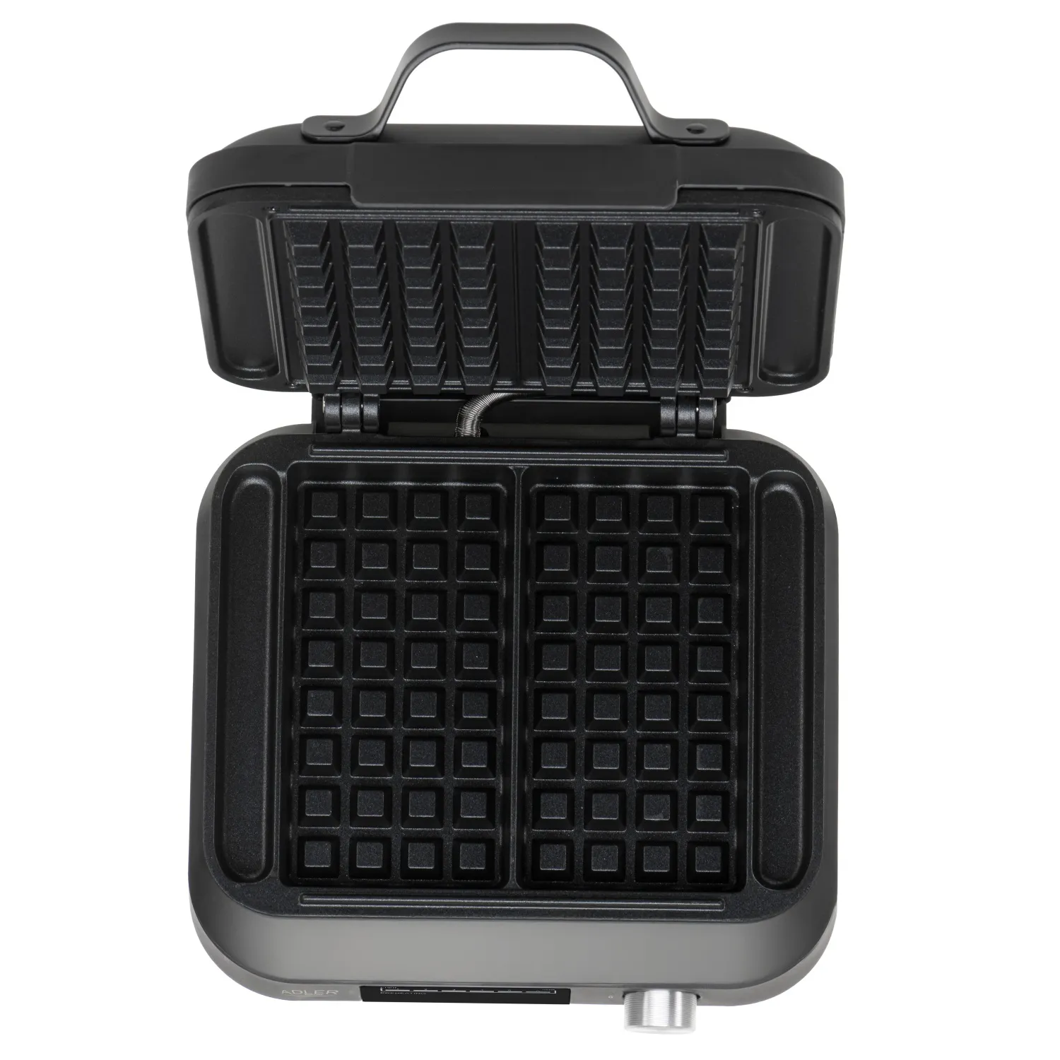 Adler AD 3087 Belgian Waffle Maker, 2 Waffles, 2200 W, Black