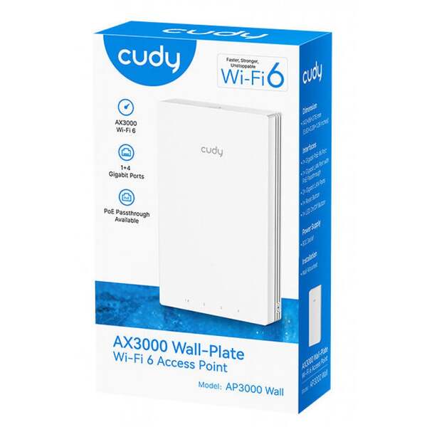 CUDY Acces Point AP3000 AX3000 Gigabit PoE Mesh