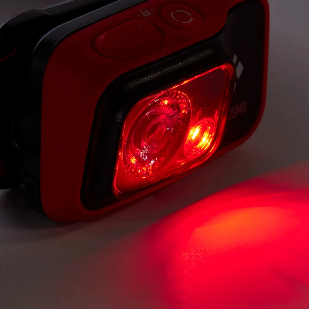 Black Diamond headlamp Cosmo 350, LED light (orange)
