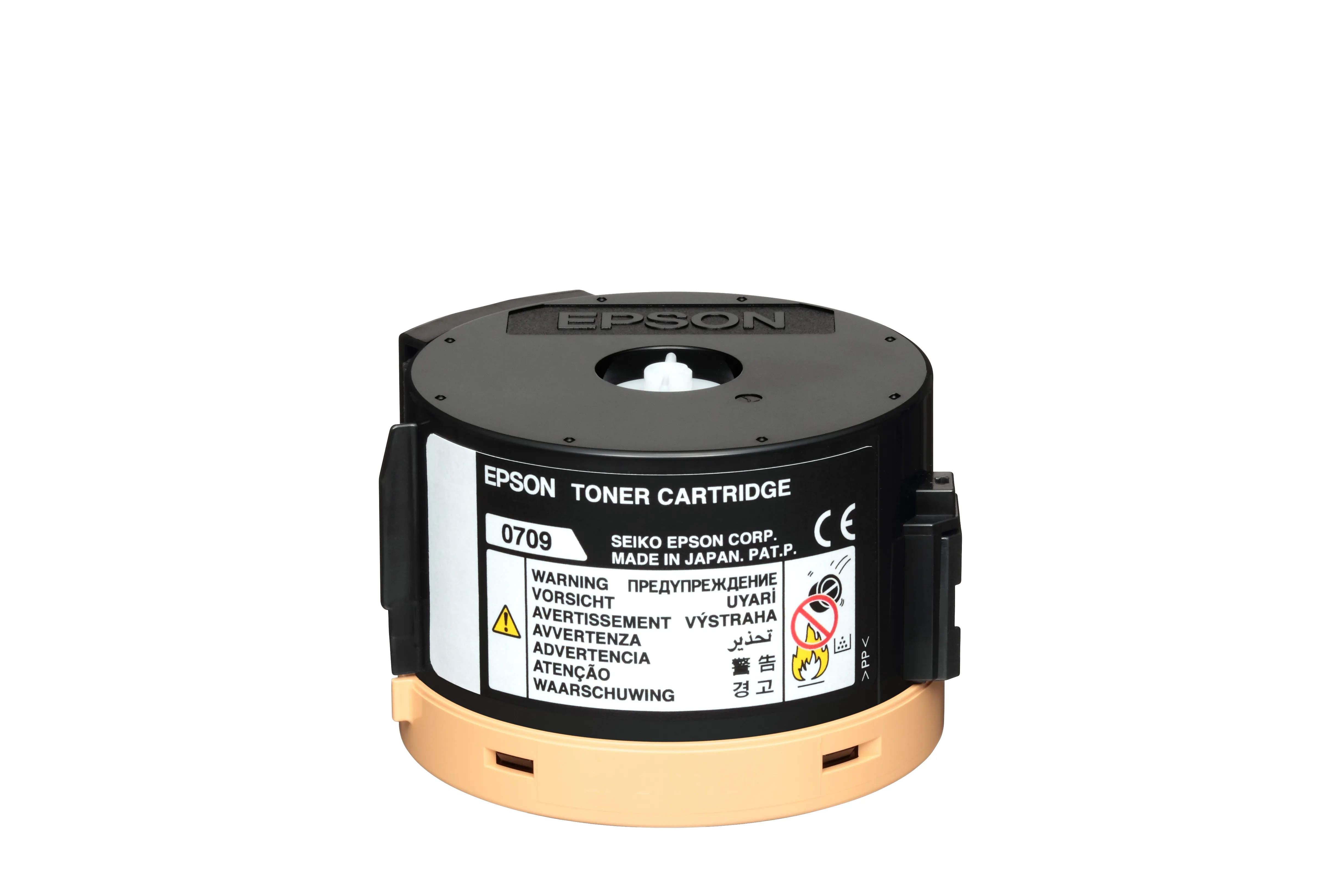 Epson 0709 lasertoner, svart