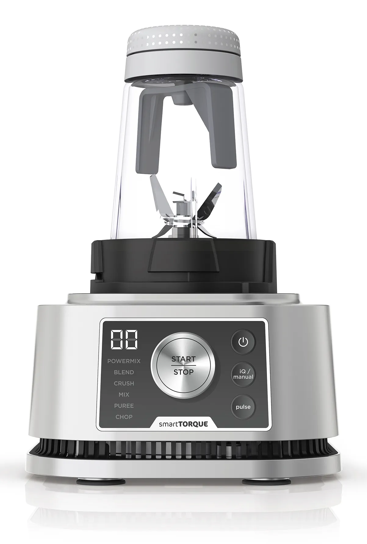Ninja Foodi 3-in-1 Power Nutri Mixer CB350EU 1200W 2.1L Blender, Silver