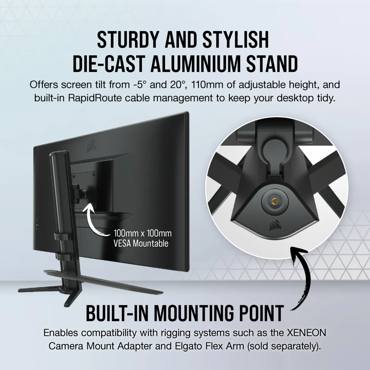 Corsair 32&quot; Xeneon 32UHD144 4K UHD, IPS - gamingsk&auml;rm