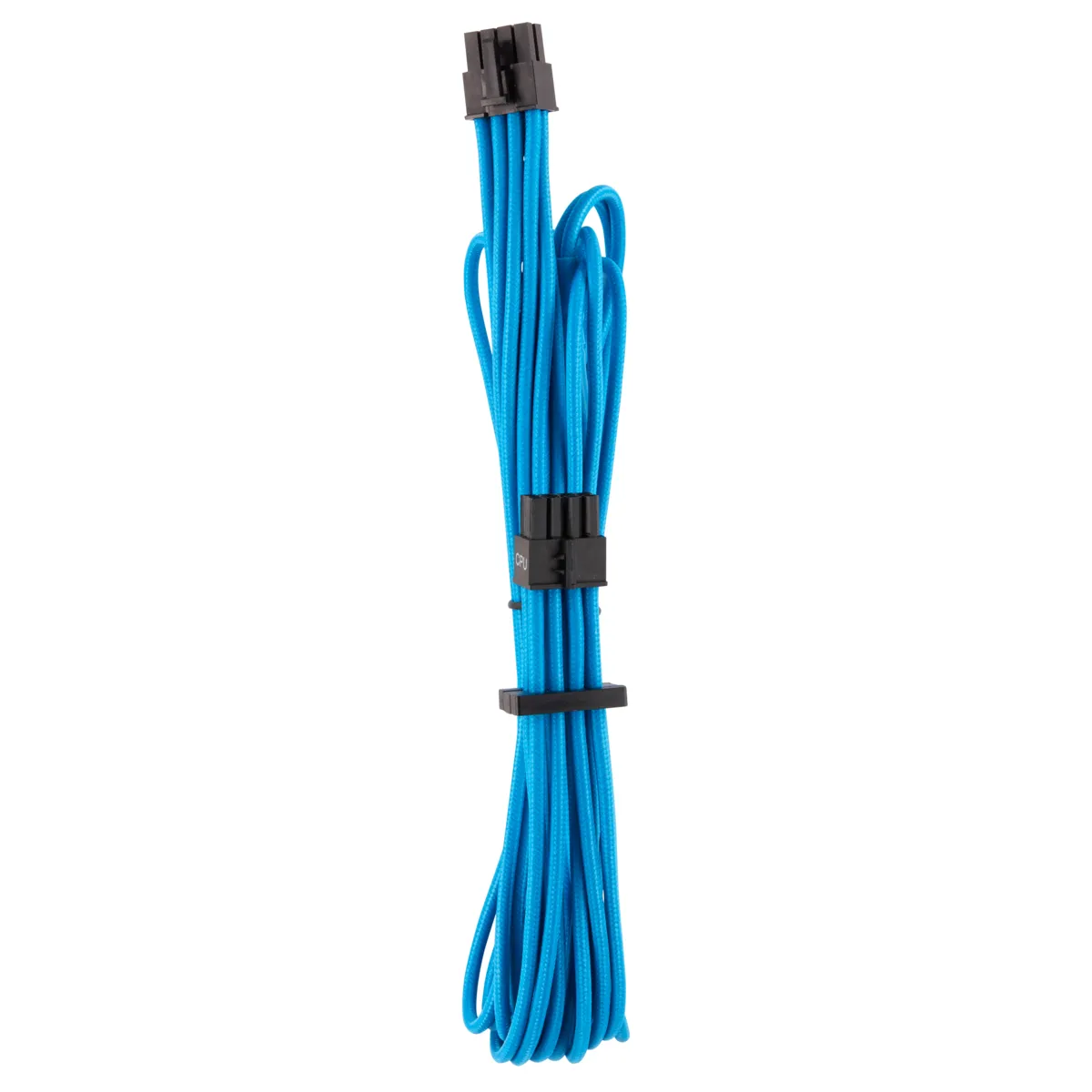 Cors. EPS12V CPU Cable Gen 4 Indiv. Sleeved, Type 4, BL