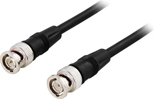 Deltaco BNC -videokaapeli, RG-59, 75 Ohm, 10 m, Musta