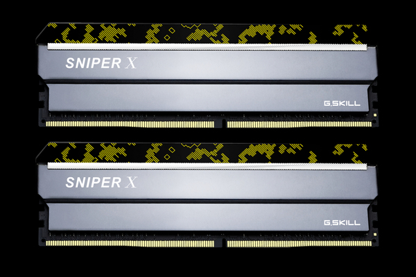 G.SKILL Sniper X 16GB (2 x 8GB) DDR4 3000 MHz, CL16 Memory, Digital Camo (XMP)