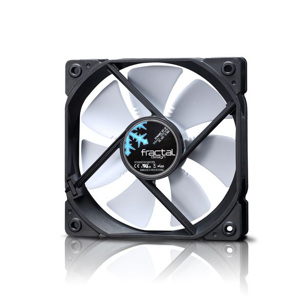 Fractal Design Dynamic GP-12, 120mm, ARGB PWM -case fan, white