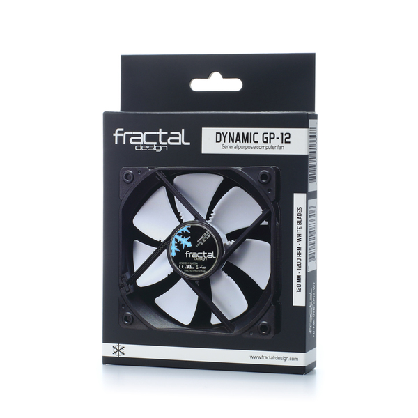Fractal Design Dynamic GP-12, 120mm, ARGB PWM -case fan, white