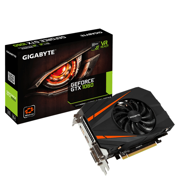 Gigabyte GeForce GTX 1060 Mini ITX 3GB -n&auml;yt&ouml;nohjain