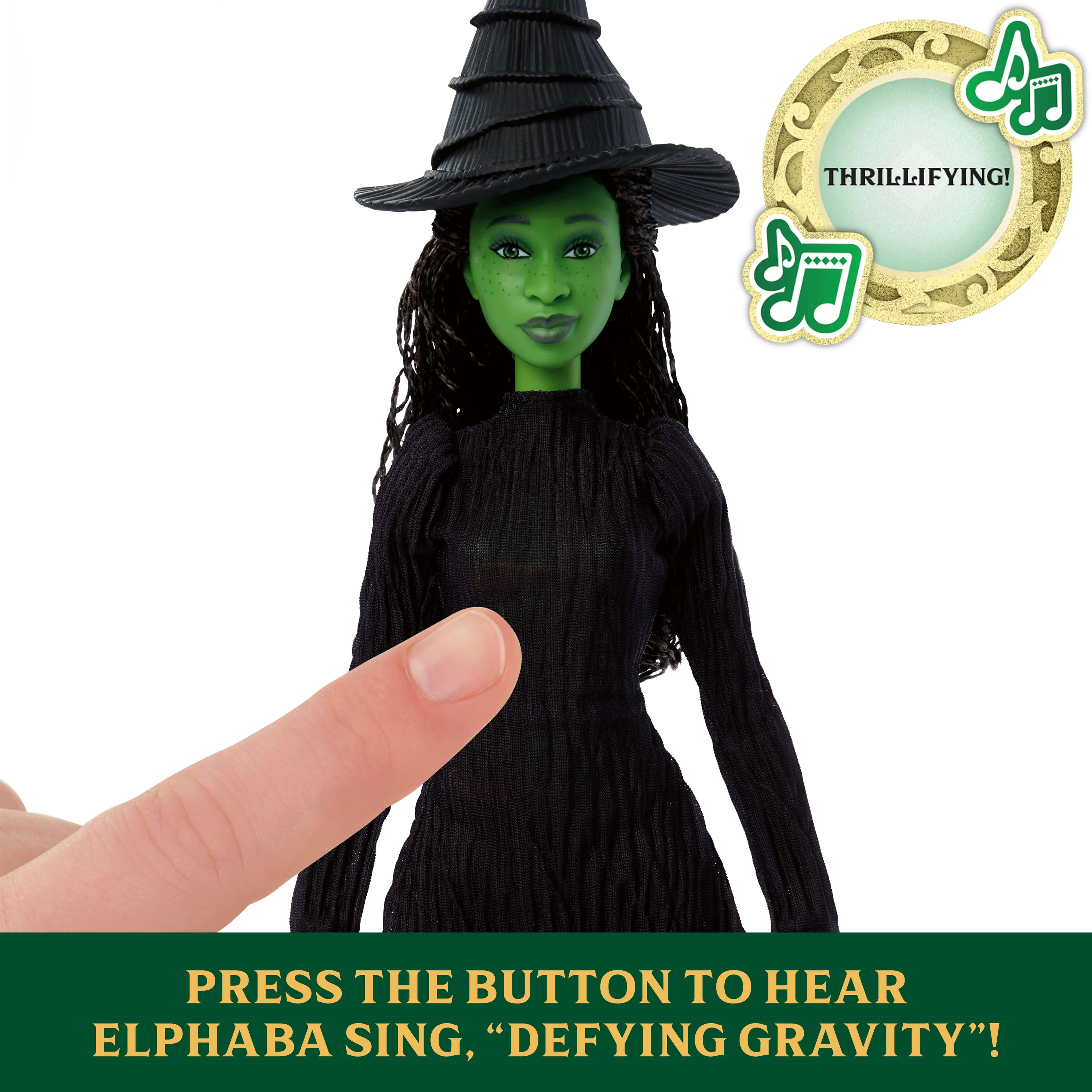 Mattel Wicked Singing Elphaba, Doll