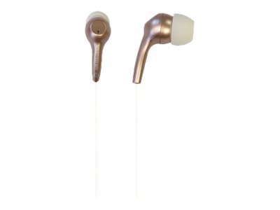 ZAGG (ifrogz) Audio - EarPollution - Bolt Plus Earbuds With Mic - Rose Gold