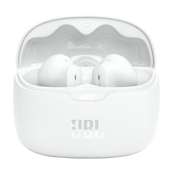 JBL Tune Beam -langattomat nappikuulokkeet, white