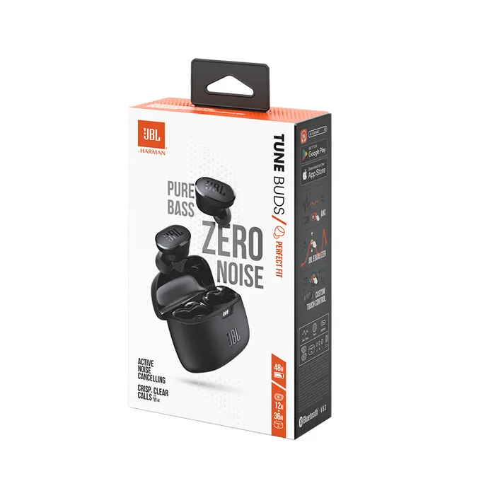 JBL Tune Buds - wireless earbuds, black
