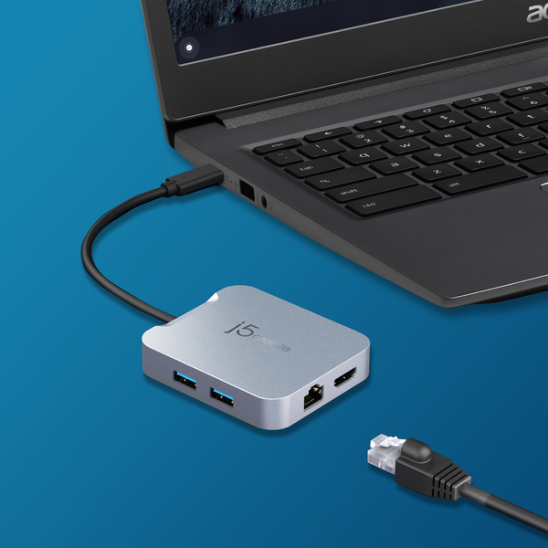 J5 Create 4K60 ELITE USB-C PD MULTI-PORT - ADAPTER