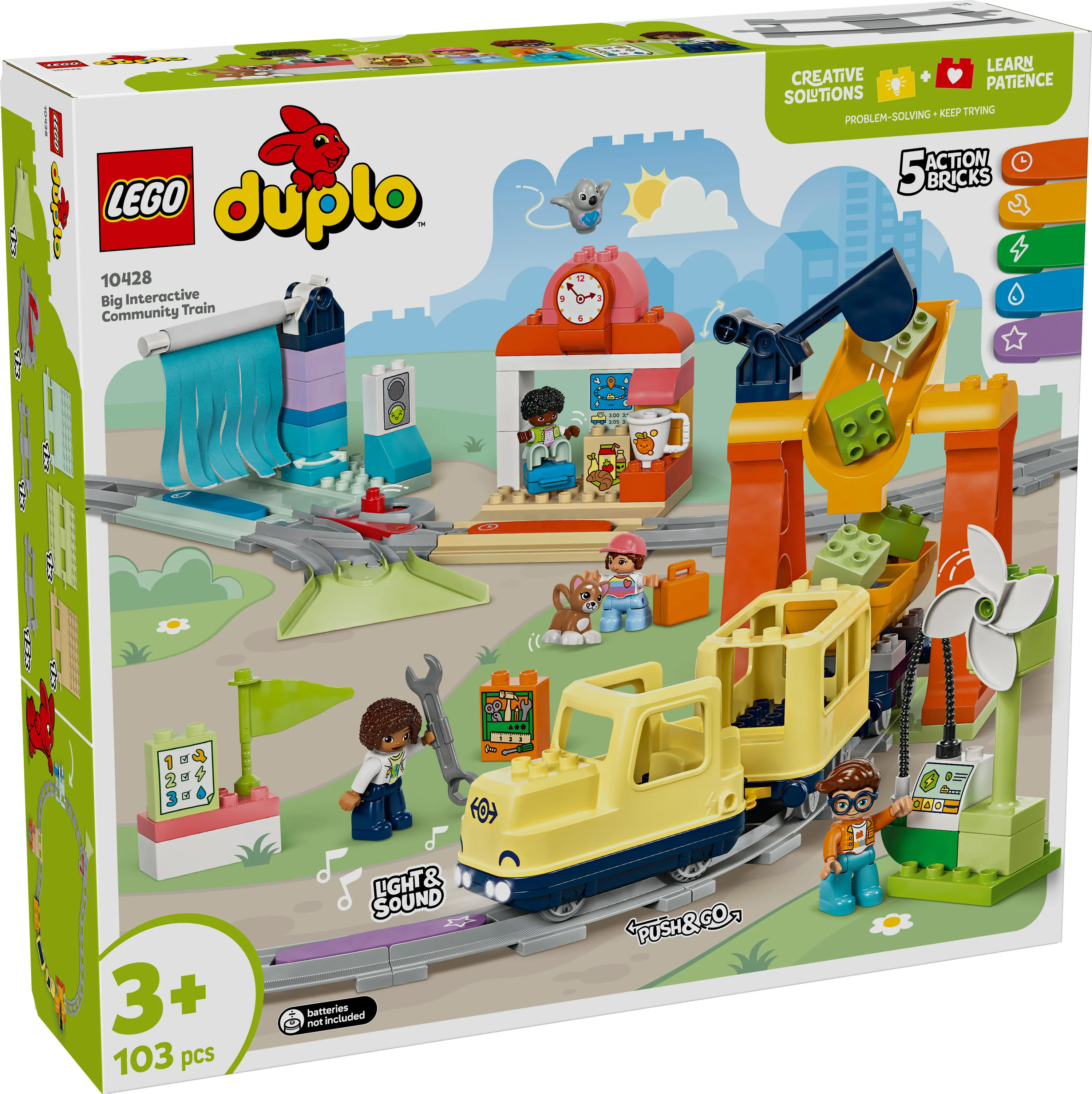 LEGO DUPLO Town Large Interactive Local Train 10428