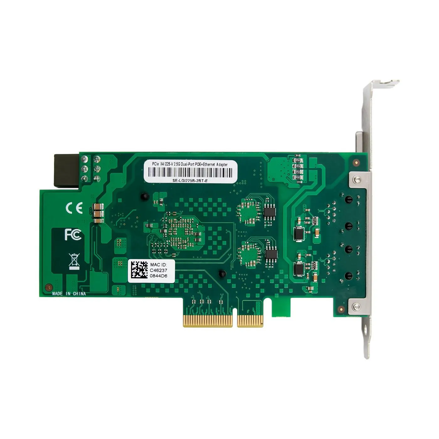 MicroConnect MC-PCIEX4-I226 - Network Interface Card