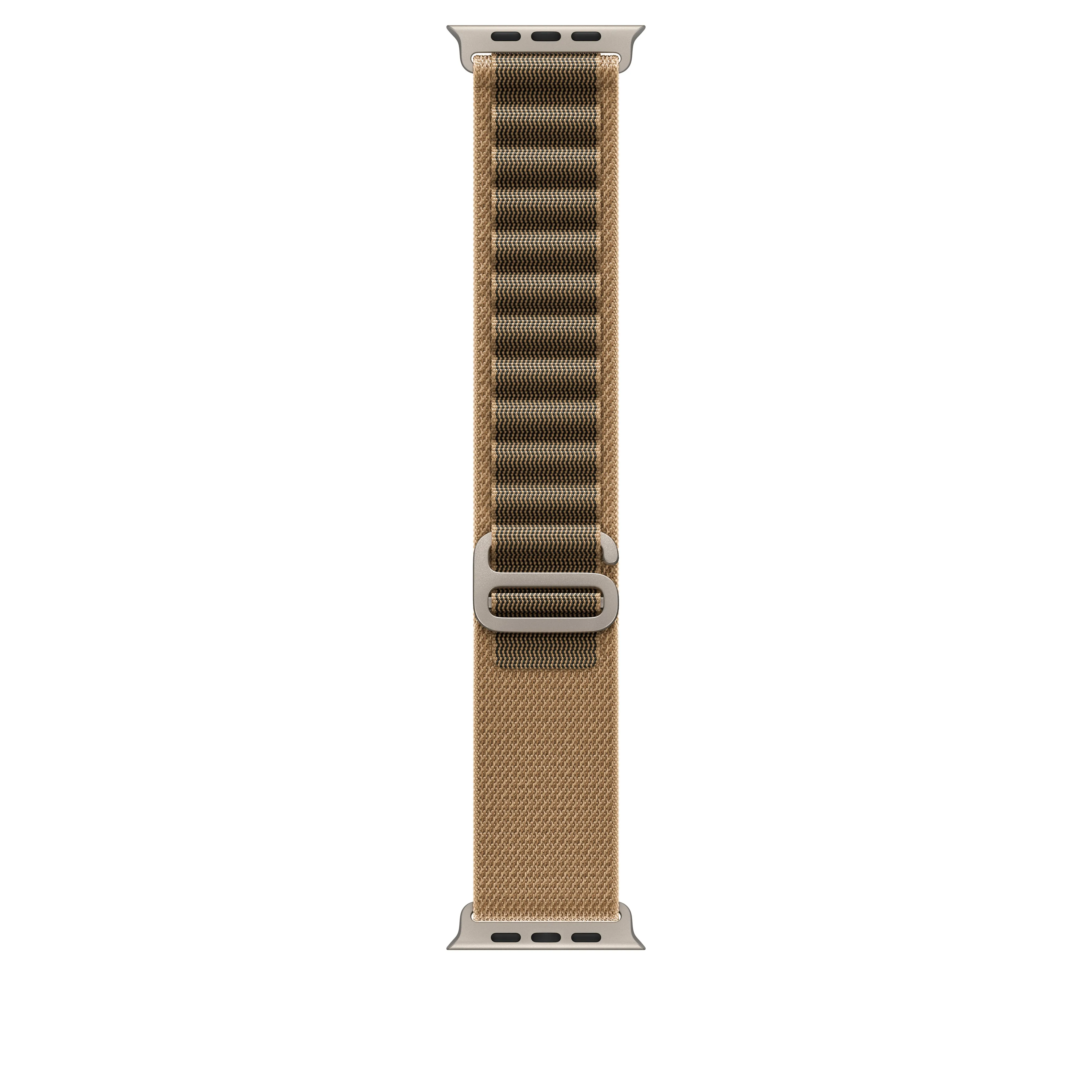 Apple Watch 49 mm -Alpine-ranneke, aavikonv&auml;rinen, keskikokoinen, luonnontitaani