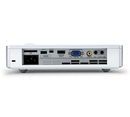 ACER K335 WXGA LED DLP 3D 10000/1 1000lm USB 30000 Hrs Projector