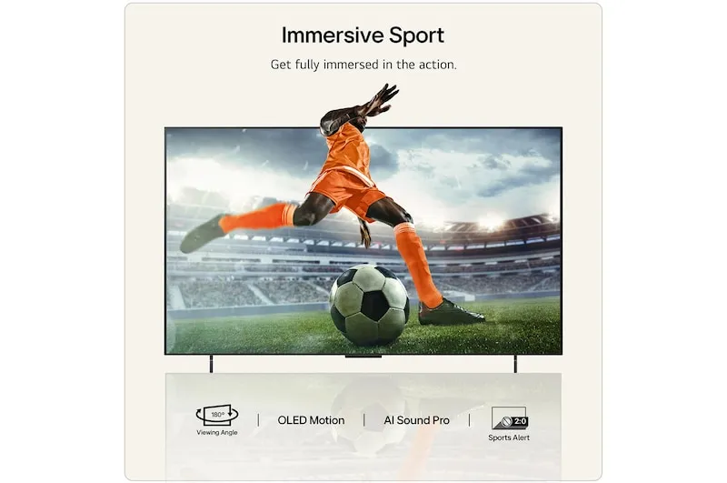 LG OLED42C64LA 42" 4K webOS TV, 120Hz, Dolby Vision IQ, Dolby Vision, HDR10, HLG